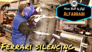 Silencing the Ferrari Engine - Ferrari engined Alfa 105 Alfarrari build part 126