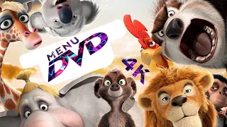 Menu de DVD-Animais Unidos Jamais Serão Vencidos (De 2010) Em 4K