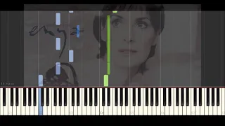 Only Time || Enya (Piano tutorial)