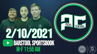 Barstool Sports Picks Central with Brandon Walker || Wednesday, February 10, 2021