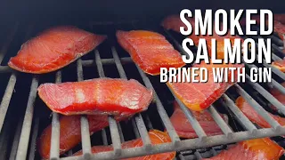 How To Make SMOKED SALMON | Wet Brine Recipe With GIN - Episode 107