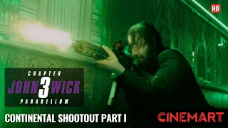 JOHN WICK CHAPTER 3 - Parabellum (2019) |  Continental Hotel Shootout Part I scene HD