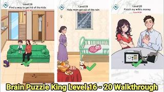 Brain Puzzle King Level 16 17 18 19 20