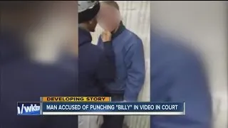 Man accused of slapping disabled man caught