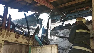 Ямпільський район: ліквідовано пожежу на території приватного домоволодіння
