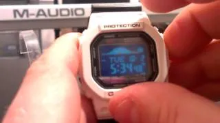 GWX5600B-7 Casio G-Shock Watch Review - G-Lide Atomic Solar - Multi band 6