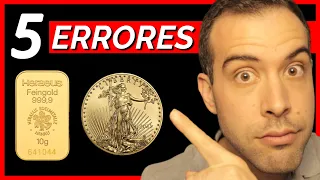 💥 5 ERRORES  al INVERTIR en Monedas y Lingotes | Curso Invertir en ORO 📚