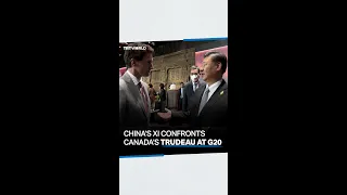 Chinese president confronts Trudeau at the G20