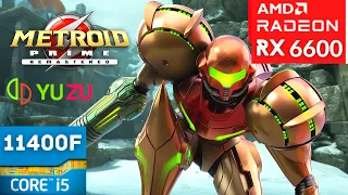 YuZu Mainline - Metroid Prime Remastered - RX 6600 + i5 11400F