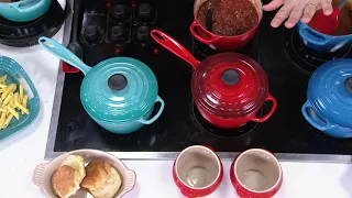 Le Creuset 2.25-qt Signature Saucepan on QVC