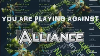 You are playing against Alliance
