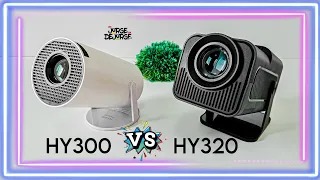 Qual comprar: HY300 ou HY320? O melhor projetor CINEMA EM CASA! 😎🍿