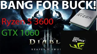 Diablo 3 Demon Hunter Gameplay | Ryzen 5 3600 + GTX 1060 HIGH FPS