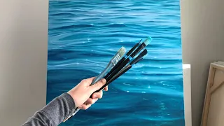 How to Paint Realistic Clear Water in Oil Alla Prima