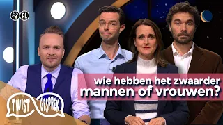 Wie hebben het zwaarder: mannen of vrouwen? | Twistgesprek | De Avondshow met Arjen Lubach (S4)