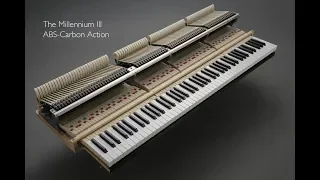 Piano Action: Kawai Millenium III ABS-Carbon Piano Action
