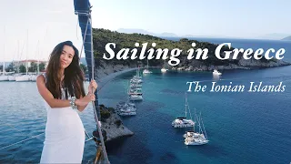 A Week Sailing in Greece! The Ionian Islands | Lefkada, Ithaca, Kefalonia, Paxos, Antipaxos vlog