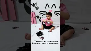 11 Month Baby Photoshoot | Baby photoshoot ideas  | Y kids Vlog #shorts