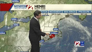 Weather Now:  Tracking Henri