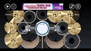 REAL DRUM COVER KU TAK AKAN BERSUARA - NIKE ARDILA