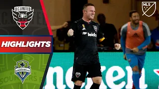 D.C. United vs. Seattle Sounders FC | Rooney Sets It Up! | HIGHLIGHTS