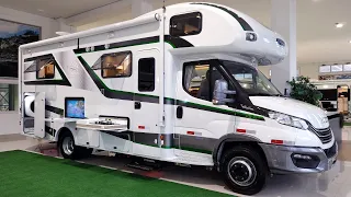 SHOW!!! SANTO INÁCIO MOTORHOMES, MOD 7.8, EM IVECO 60180, CAMA COM ACESSO LATERAL, CONDUZ COM CNH B.