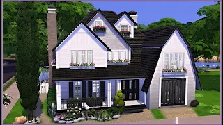 The Sims 4 Česky || Stavba Domu || Modern Farmhouse