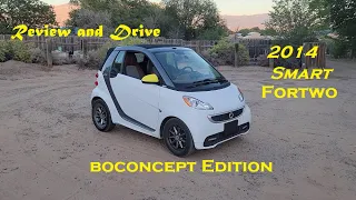 2014 Smart ForTwo BoConcept Edition Review and Drive