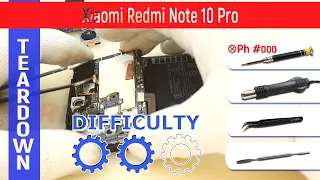 Xiaomi Redmi Note 10 Pro M2101K6G 📱 Teardown Take apart Tutorial