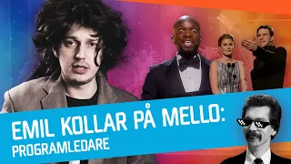 Melodifestivalen 2023: Emil kollar på Mello - Programledare