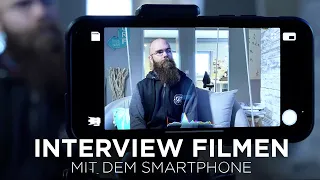 Ein Interview filmen mit dem iPhone | Smartphone Filmemacher Pro TUTORIAL