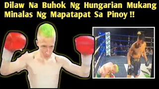 GANITO KABANGIS ANG PINOY BOXER NA SI AMONSOT KALABAN DI KINAYA NAPALUHOD NA LANG