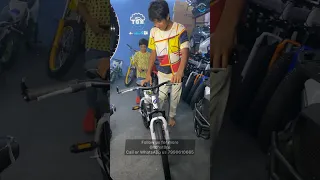 Big Brother Gifted BMW Foldable Bicycle | Happy Customer From Ahmedabad | Kid Imported Cycle #shorts