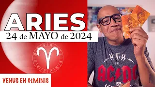 ARIES | Horóscopo de hoy 24 de Mayo 2024 | Hoy vas a ser el Jason Momoa del zodíaco aries