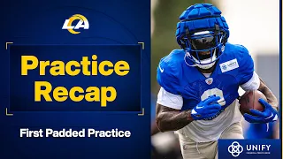 The Pads Are BACK!! | Rams 2023 Training Camp Practice Recap