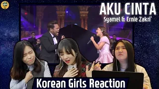 Korean Girls React to 'Aku Cinta' ｜Syamel & Ernie Zakri｜Blimey