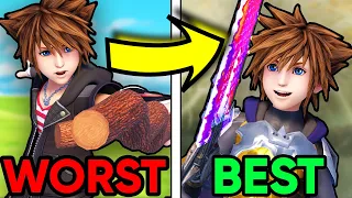 Ranking *EVERY* Kingdom Hearts Keyblade Transformations (WORST TO BEST)