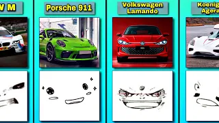 Comparison: Funny Car Faces (Part 2)