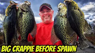 BIG CRAPPIE BEFORE SPAWN- Spring Special Episode!