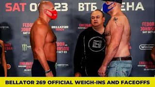 Bellator 269 Official Weigh-Ins and Faceoffs