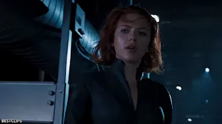 black widow vs hawkeye fight scene   The Avengers 2012 Movie CLIP 4K480P