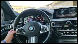 BMW Seria 5 G30 - Plimbare pe autostrada si consum! #bmw #POV #G30