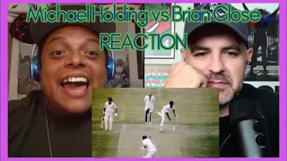 Michael Holding vs Brian Close Battered Over | Reaction