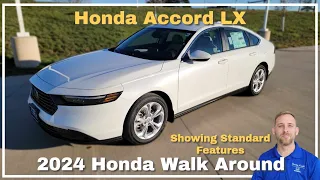 2024 Honda Accord LX Walkaround Standard Features