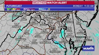 Winter weather is underway in the region