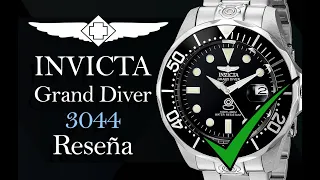 Invicta Grand Diver 3044 Negro Reseña