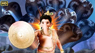 गणेशजी के चरणों में नतमस्तक हुआ शेष नाग | Vighnaharta Ganesh | @V2Entertainments #ganeshji