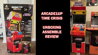 Time Crisis Arcade1up Unboxing, Assembly, and Review