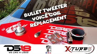 DS18 TW 420 | bullet tweeter Voice coil replacement