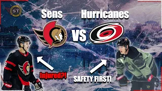 Game #37: Safety First!-Ottawa Senators vs Carolina Hurricanes-2021/22 Season